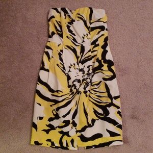 Express strapless dress